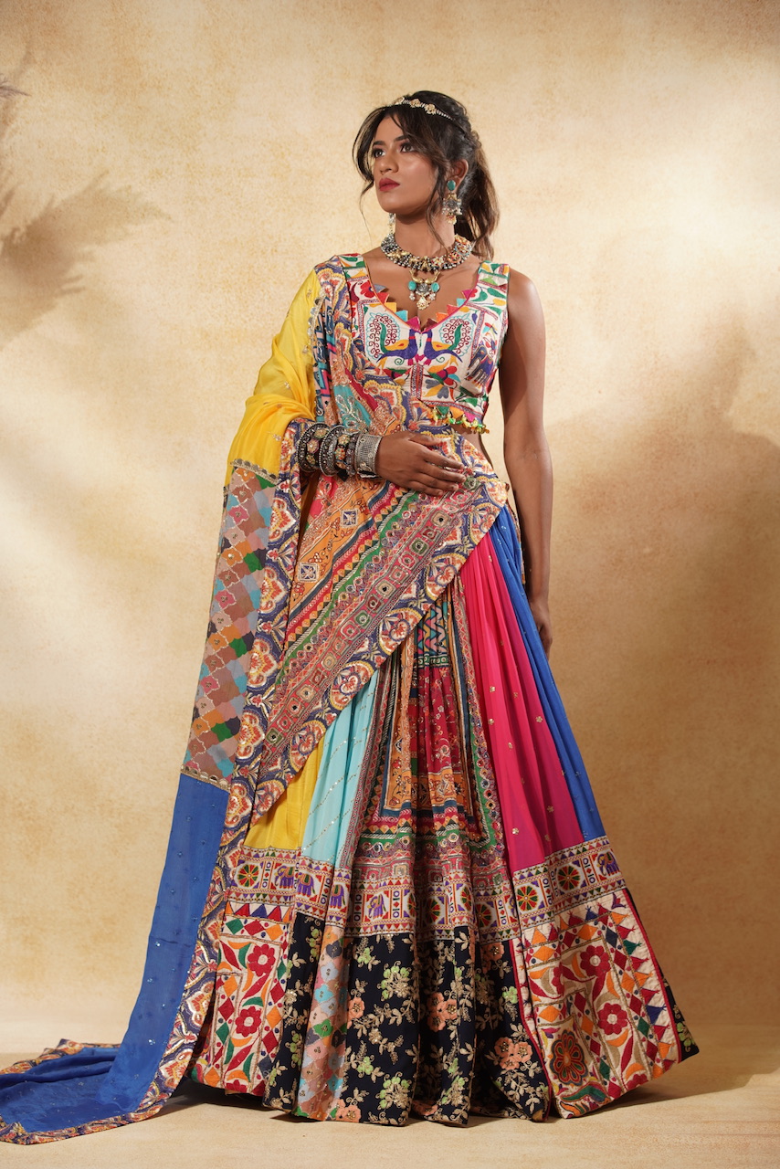 Crayons lehenga